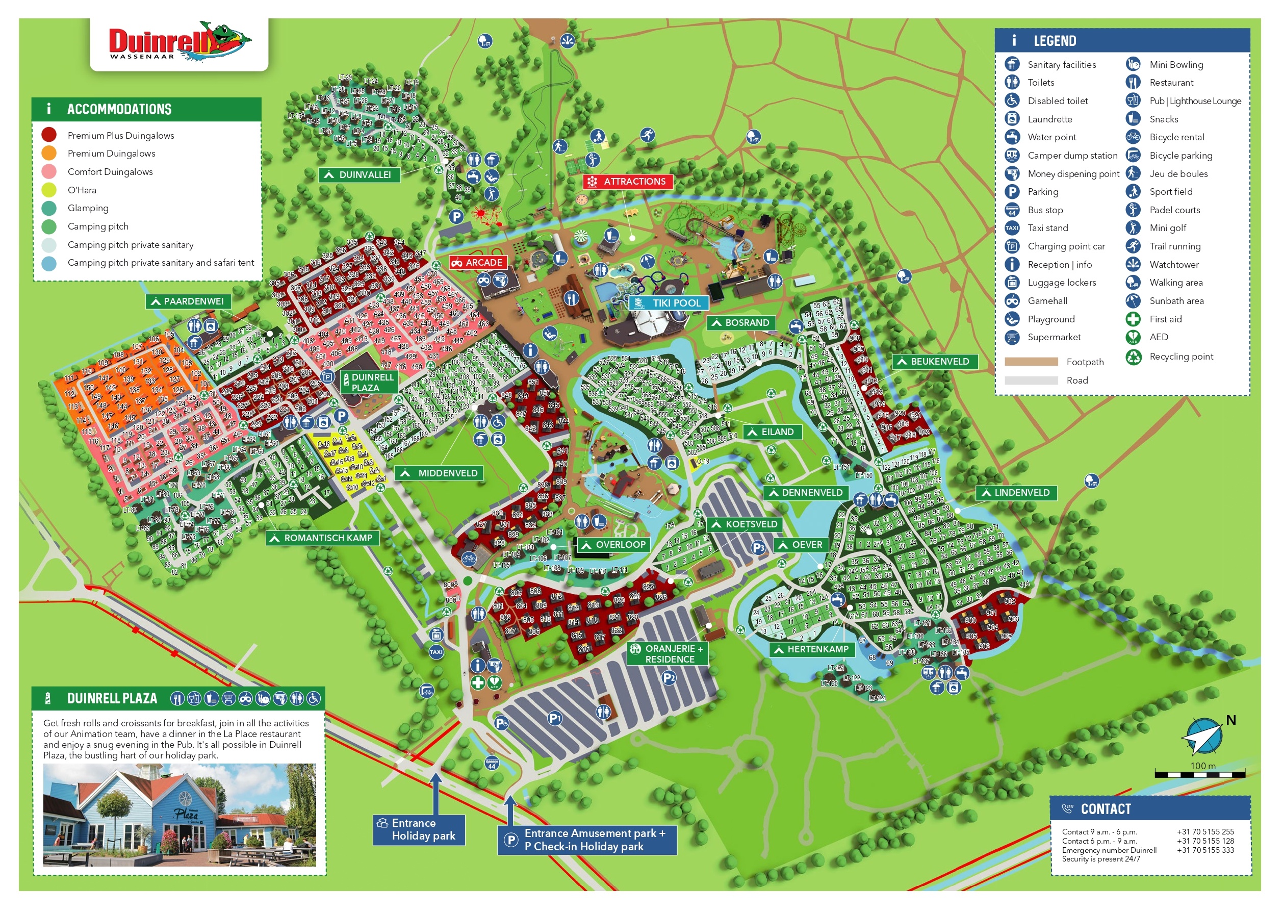 Duinrell Holiday Park Nearest Airport www.duinrell.com